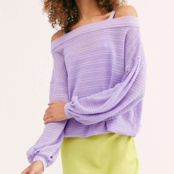 Free People Sistine Hacci Knit Top. M - Picture 5 of 16